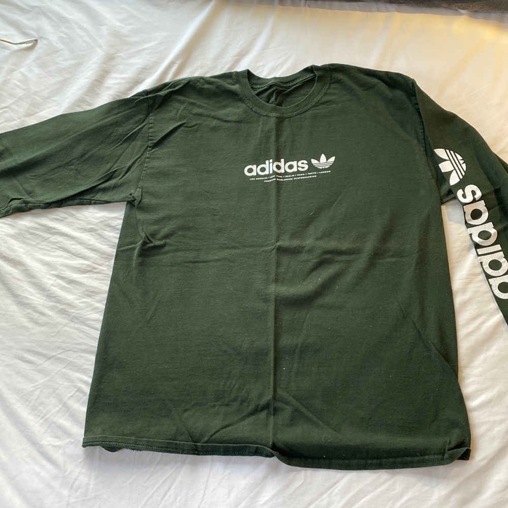 Adidas Mens Long Sleeve Shirt